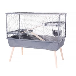 Zolux Classic 100 Cage pour Petit Animal Cerise : : Animalerie